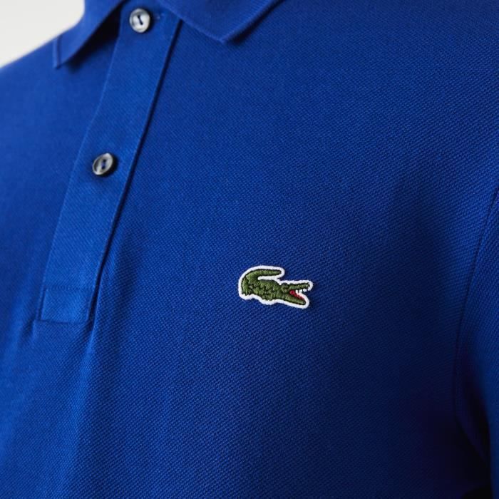 Polo lacoste outlet bleu roi