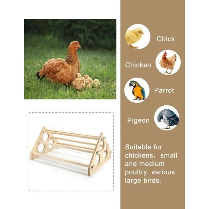 Koutemie Perchoir Réglable Pour Poulailler - Barre De Perchoir En