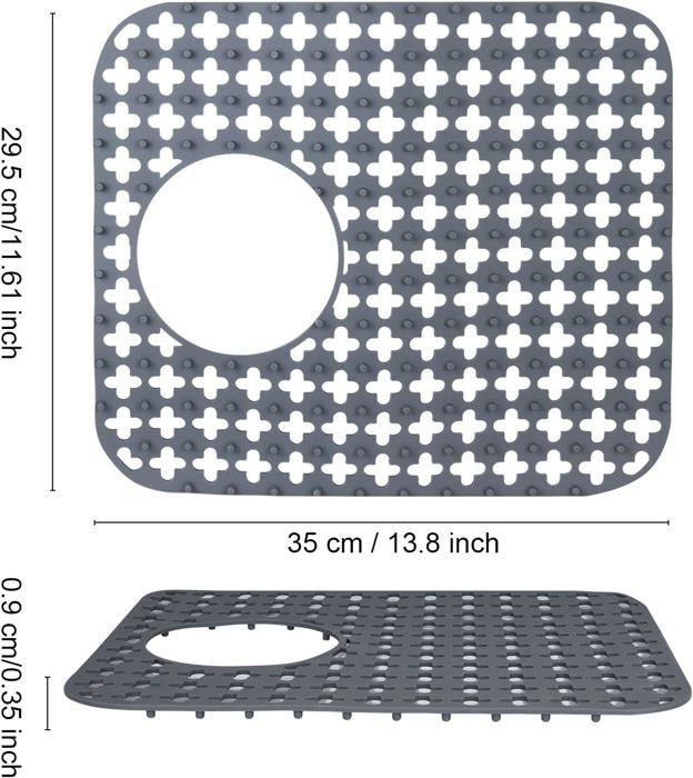 Tapis Silicone Lave-vaisselle Tapis D'évier En Silicone 42x31 Cm - Antidérapant, Réducteur De Bruit, Résistant à 260°C - Gris, Beige Ou Noir Tapis Antidérapant Lave Vaisselle Tapis Silicone Lave-vaisselle Tapis D'évier En Silicone 42x31 Cm - Antidérapant, Réducteur De Bruit, Résistant à 260°C - Gris, Beige Ou Noir Tapis Antidérapant Lave Vaisselle