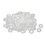 M4x10mmx1mm Plastique Rond Plat Joint Rondelle Entretoise Joint Noir 200Pcs