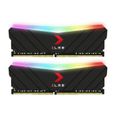 Mémoire RAM - PNY - XLR8 Gaming EPIC-X RGB DIMM DDR4 3600MHz 2X16GB  -  (MD32GK2D4360018XRGB)-0