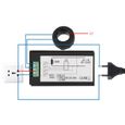 AC Voltmètre Ampèremètre Wattmètre LCD Moniteur de puissance Compteur d'énergie-0