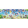 Puzzle Panorama Disney 1000 Pieces Nos Heros Disney Dans Les Bulles De Savon Promenade - Roi Lion Mickey Bambi Peter Pan 101 Dalma-0