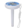 Thermomètre de piscine Indicateur de température numérique avec Powered solaire Chaîne pour piscine Spa bain à remous étang-0