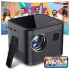 HYTOBP Y8 Vidéoprojecteur Bluetooth 5G WiFi - 26000 Lumens 1080p Native 300" Projecteur Portable Home Cinéma Keystone Zoom