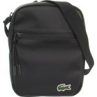 Sacoche bandoulière - Lacoste - ref_49862 - Noir - 18x21x4 cm - Zippée