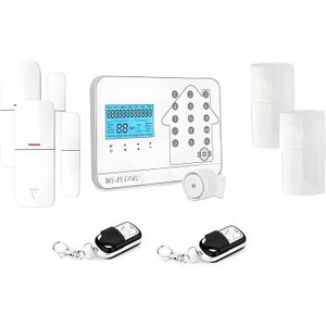 KIT ALARME Kit Alarme Maison Connectée Sans Fil Wifi Box Inte