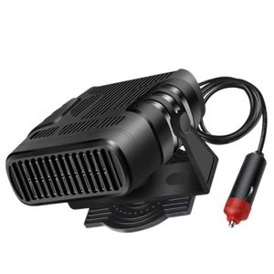 CHAUFFAGE VÉHICULE Noir - Ventilateur portable USB pour chauffage de 