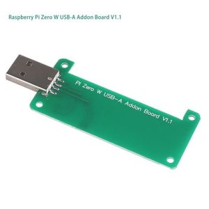 Pack Raspberry Pi Zero W V1.1 - Carte + Câble Alim + Carte SD 16Go Classe 10 + Connecteurs GPIO