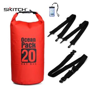 Sac de Serrage Sec Léger Etanche pour Navigation Kayak Rafting Canoë