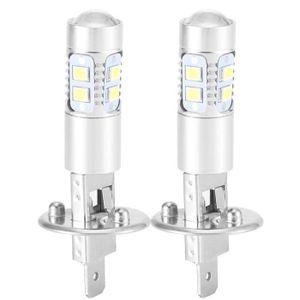 PHARES - OPTIQUES Zerodis Phare à LED 2x H1 6000K Super Blanc 100W L