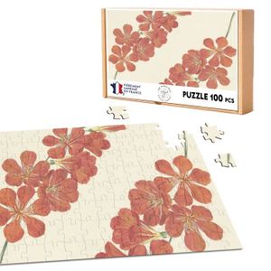 PUZZLE Puzzle Classique - FABULOUS - Fleur Botanique Anci