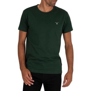 T-SHIRT Gant  T-shirt original, vert, Homme