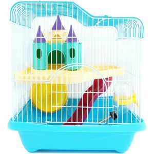 CAGE BPS® Hamster Cage Hamster Chalet avec échelle de T