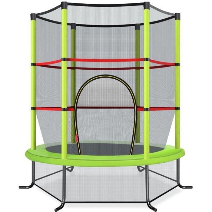 trampoline 167cm avec filet de sécurité - pour enfants 3-8 ans - maison et  jardin, SPORT ET LOISIRS \ Jouets d'extérieur \ Trampolines pour enfants