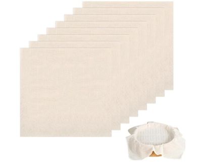 Lot 4 Filtres à Tamis Fin Nylon 200/300/400/450 Mailles - Passoires Alimentaires Pour Jus, Vin, Lait Et Café