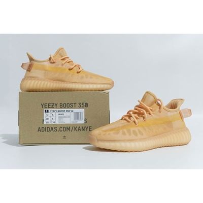 Basket ADIDAS YEEZY BOOST 350 V2 Orange Femme Homme Taille