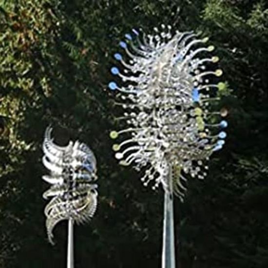 Moulin à Vent Cinétique Chat Métal – Déco Jardin Extérieur Mignon & Dynamique