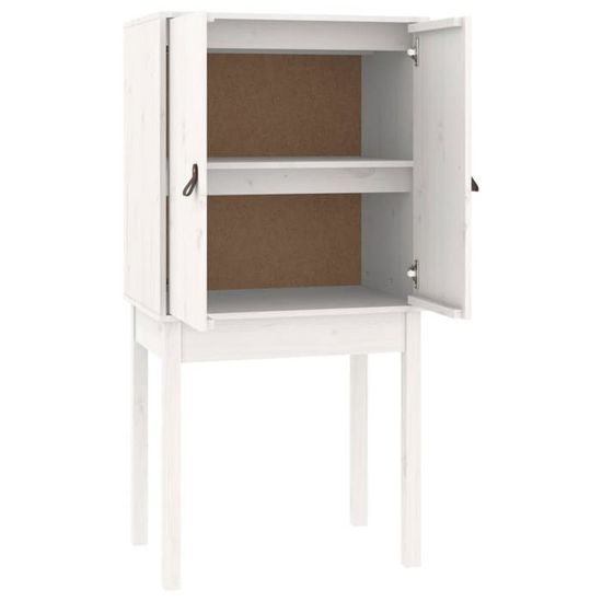 Console D'entrée Mid-century Herman Safavieh – Bois De Pin, Finition Blanc Délavé, Dimensions 40 X 120 X 81 Cm