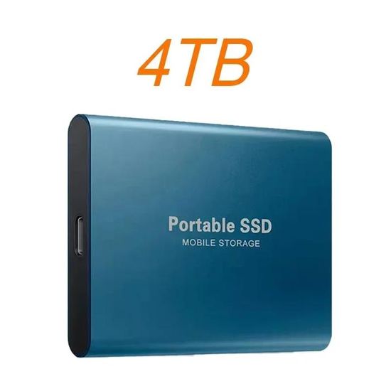 SSD Externe Eaget 2To USB 3.0 - Gris - 560 Mo/s - Neuf