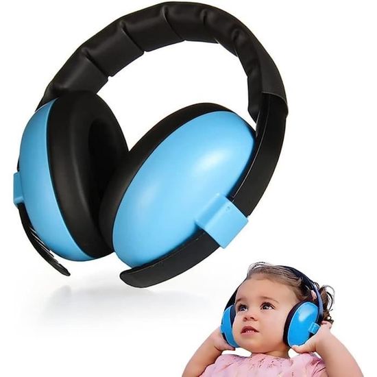 Schallwerk Mini+ Casque Anti Bruit Bébé - Protection Auditive Enfant Et Bébé Pour Concerts, Voyages Et Bruits Quotidiens - Réducteur De Bruit Léger Et Confortable