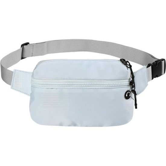 Sac Banane Homme Femme, Sac De Ceinture Etanche Réglable, Sac De Poitrine Décontracté Avec Prise