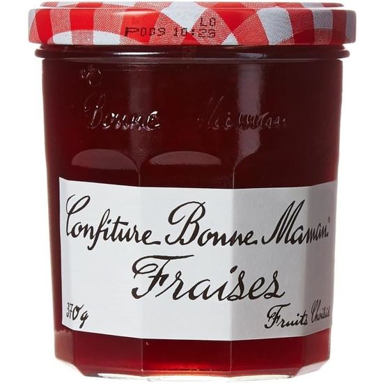 Confiture BONNE MAMAN Fraise Cdiscount Au quotidien