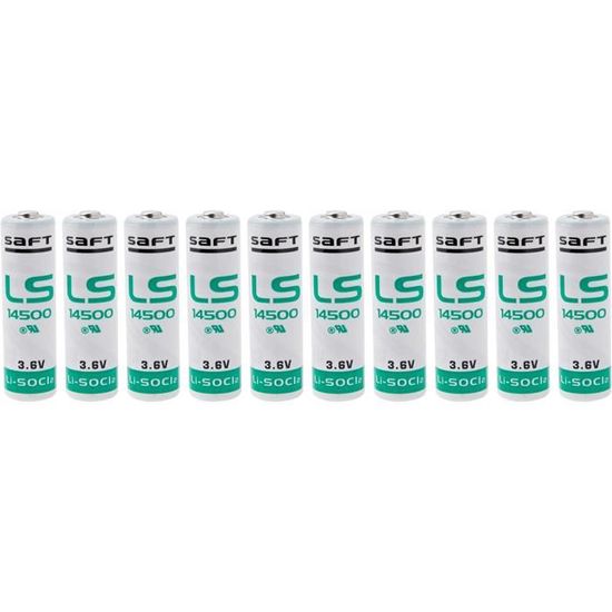 2 Batterie Stilo AA Litio LS14500 SAFT 3,6V 2600 MAh Con - Foto 5