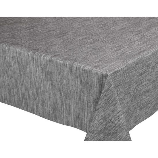 Nappe En Tissu - En Coton Et Polyester - Lavable - Facile D'entretien - Ronde - Ovale - Rectangulaire Mimi - 300 X 140 Cm - Bords Coupés