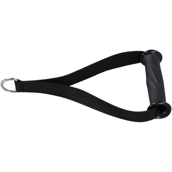Poignée De Chaîne Pour Machine De Fitness – 23 Pouces – En Fer – Pour Rameur, Poulie, Triceps