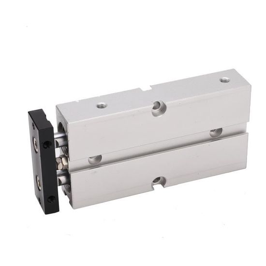 Vérin Pneumatique Double Effet TN16X200-S | Alésage 16mm, Course 200mm, Alliage Aluminium | Pour Automatisme