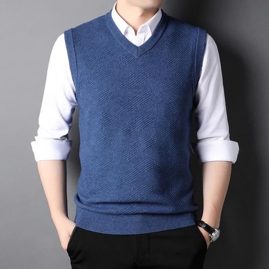 Coton Cardigan Cardigan Homme Long En Coton - Tricot Élégant