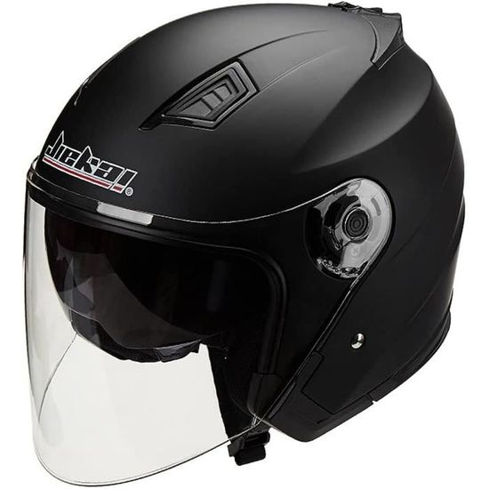 Casque Moto Avec Double Visière Casque Moto Jet Homme Ece Homologué-yema Ym-627 Casque Femme Scooter Casque Scooter Homme