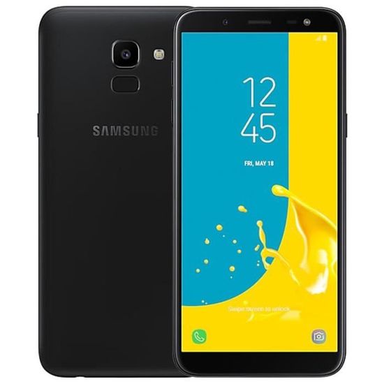 Samsung Galaxy J6 4G SM-J600N 32 Go Noir