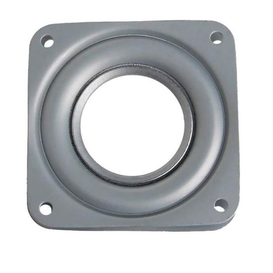 Plateau Tournant Lazy Susan En Aluminium Avec Roulement à Billes - 18 Pouces (450 Mm) - Support Pour TV, Gâteau, Décoration - Rotation Silencieuse 360°