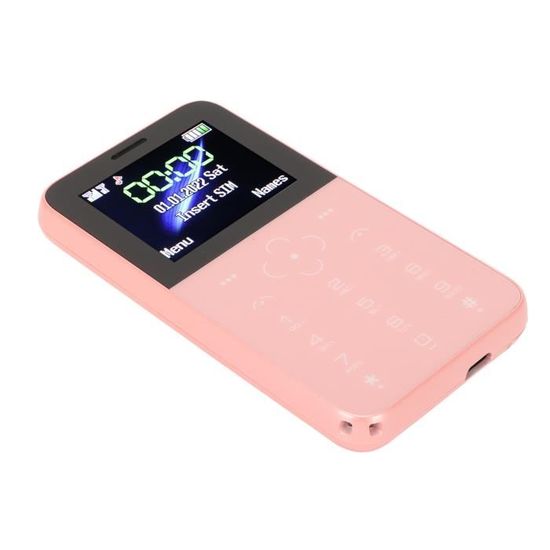 Téléphone Portable Mini Vert Android 10 - écran HD 3.0, 4G, 2+16 Go - Go Mobile