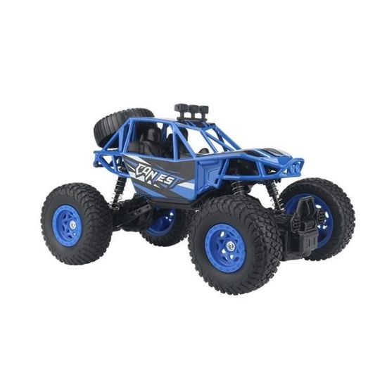 Voiture tout-terrain RC 2,4G à transmission 4x4 – noire