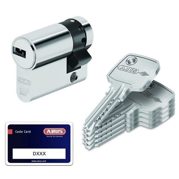 Demi Cylindre Abus D6 10 x 30 Barillet de serrure de porte