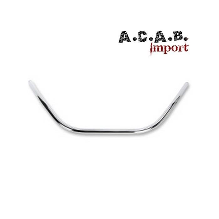 Guidon Beach Bar chrome ø22mm pour cruiser Harley Davidson