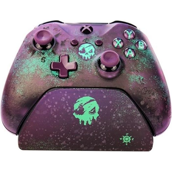 Base de poignée sans fil Bluetooth support de manette de jeu Vert pour DN XBOX ONE X
