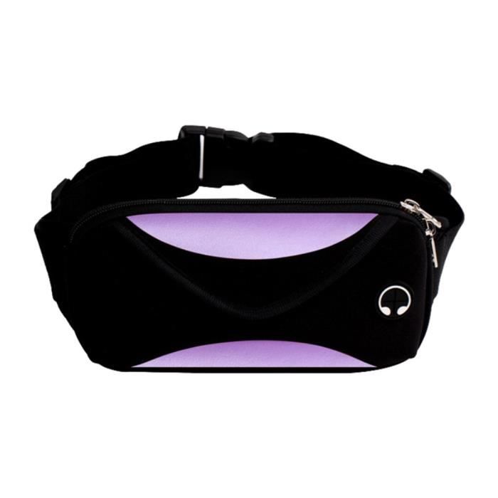 SAC DE SPORT Ceinture Ceinture Running Poches zippées étanches - Randonnée - Cyclisme - Sport de plein air ke414