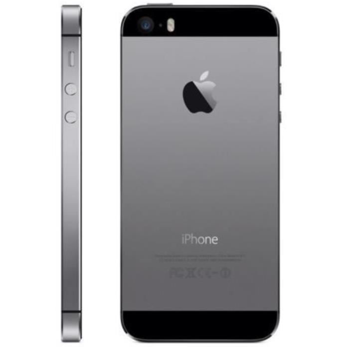 Apple iPhone 5s 16Go Gris sidéral reconditionné en France qualité premium garantie