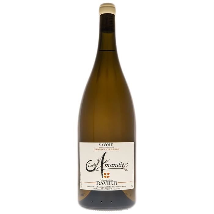 Vin de Savoie Chignin Bergeron Les Amandiers MAGNUM Blanc 2020 - 150cl - Philippe et Sylvain Ravier - Vin AOC Blanc de Savoie - Buge