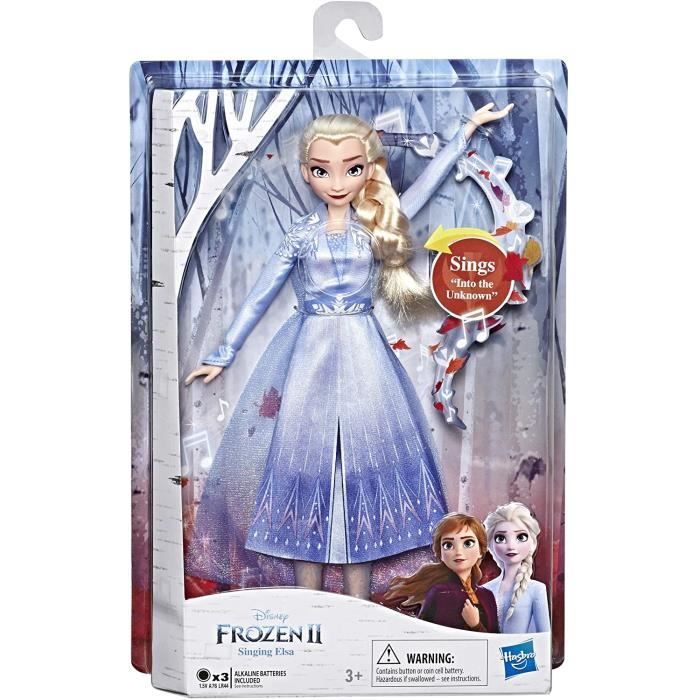 Poupées mannequins et accessoires Disney La Reine Des Neiges 2 - Poupee Princesse Disney Chantante - 27 cm - Chante en F 258514