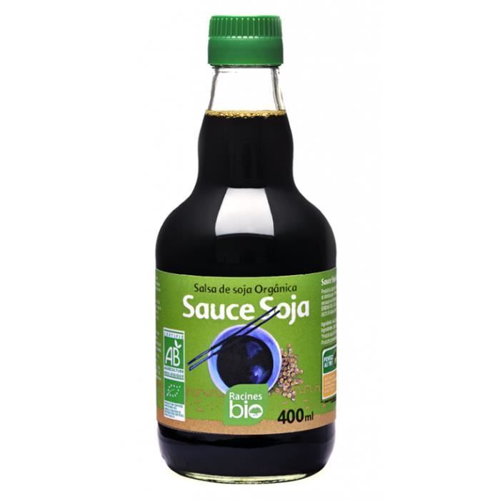Sauce soja 400ml - Racines Bio