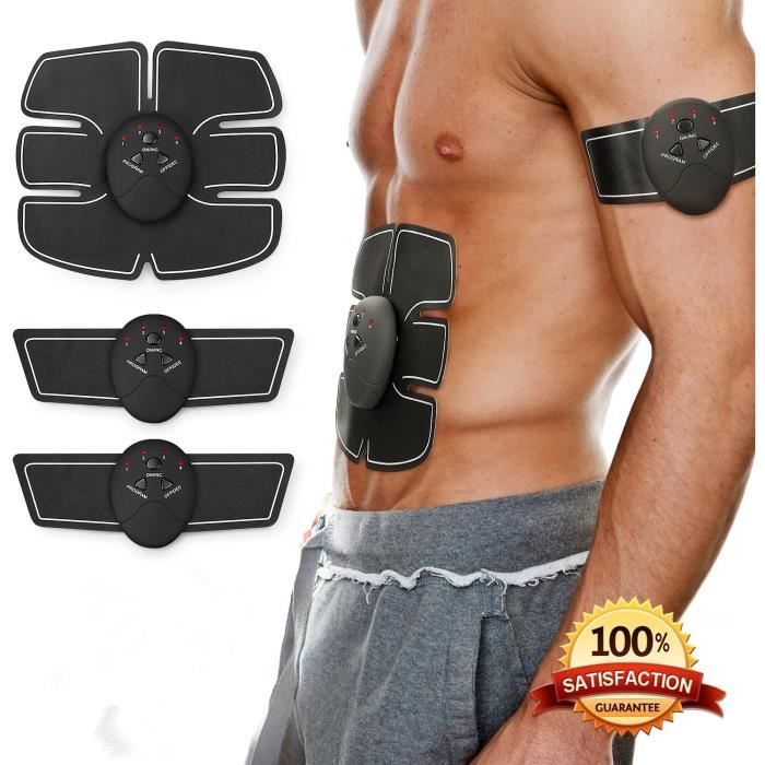 Electrostimulateur Musculaire Abdominal Muscle Stimulateur, Ventre -Cuisse - Bras Massage Ceinture Hommes Femmes