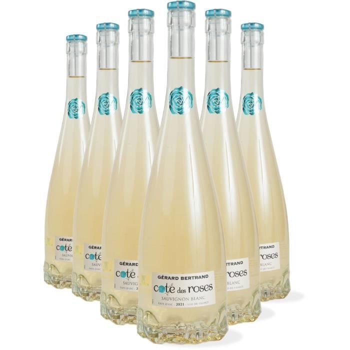 Côte des roses 2021 Sauvignon - Vin blanc x6