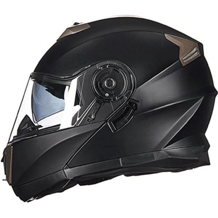 Casque Moto Unisexe de Marque luxe Casque moto dévoilement du casque Moto double couverture complète personnalité Casque Moto