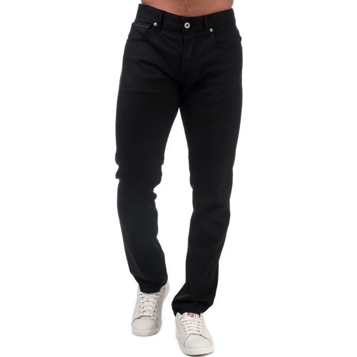 Replay Jean Grover Straight Fit Noir Homme