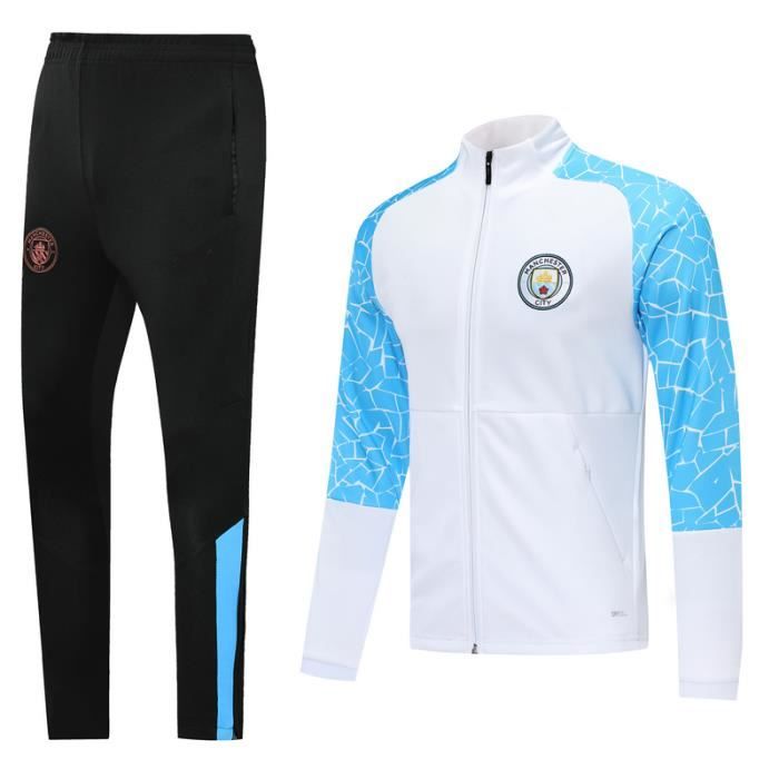 Nouveau Veste à Manches Longues Manchester Survêtement 2020 2021 Survet Pas Cher Survêtement Training pour Homme